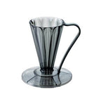 CAFEC Flower Dripper DEEP 27 (Clear-Black) - Nebo specialty coffee Roastery