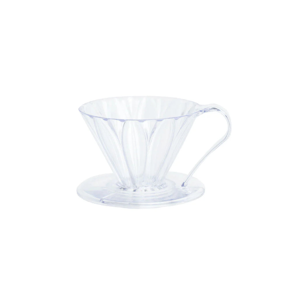 Tritan FLOWER DRIPPER | 04 cup (Clear) - Nebo specialty coffee Roastery