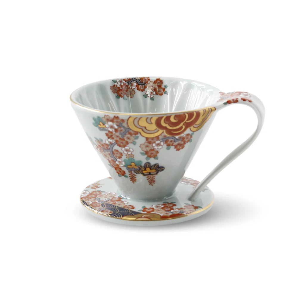 Cafec Imari-ware Flower Dripper - Nebo specialty coffee Roastery